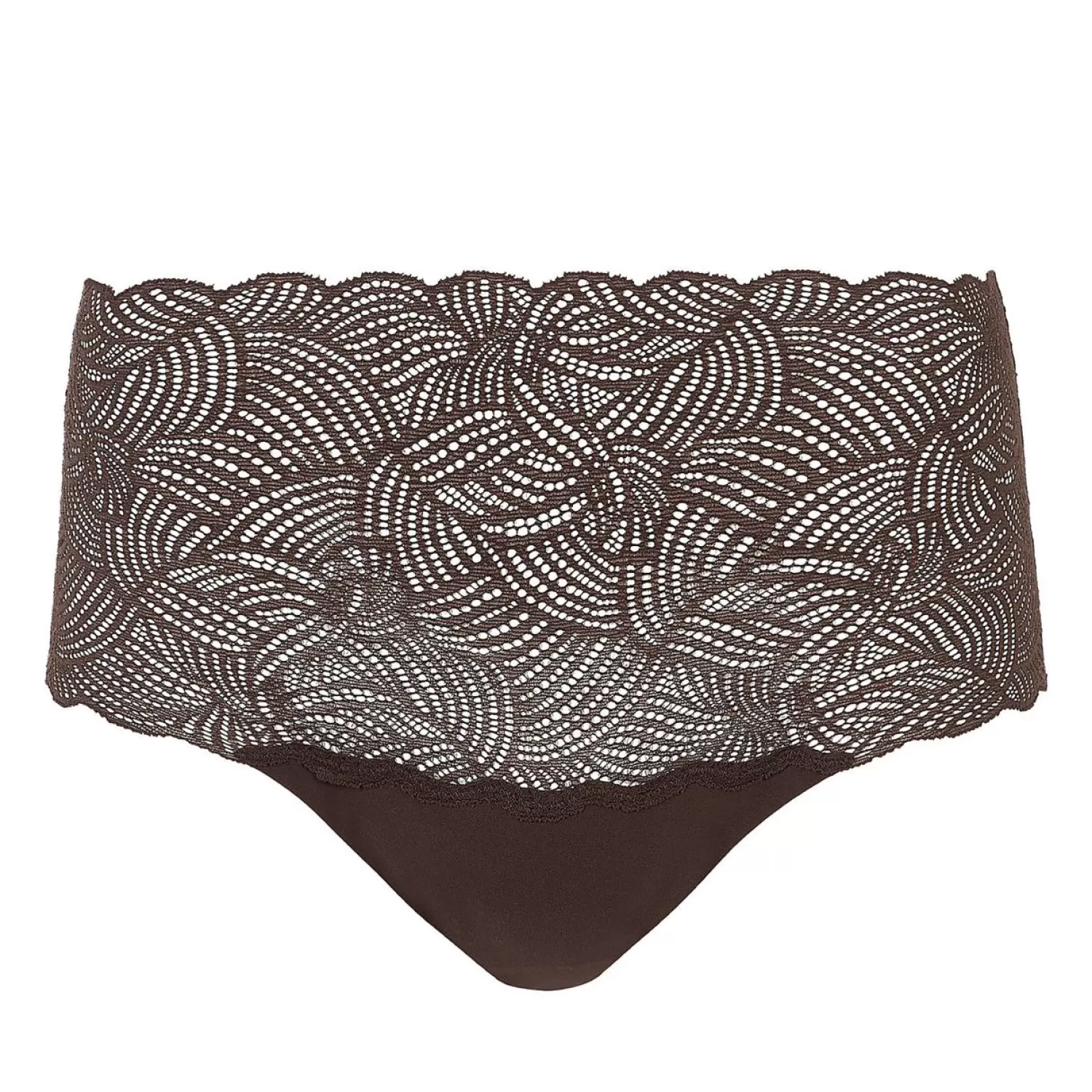 Femme Chantelle Culotte Haute-Culotte Haute Dentelle Invisible