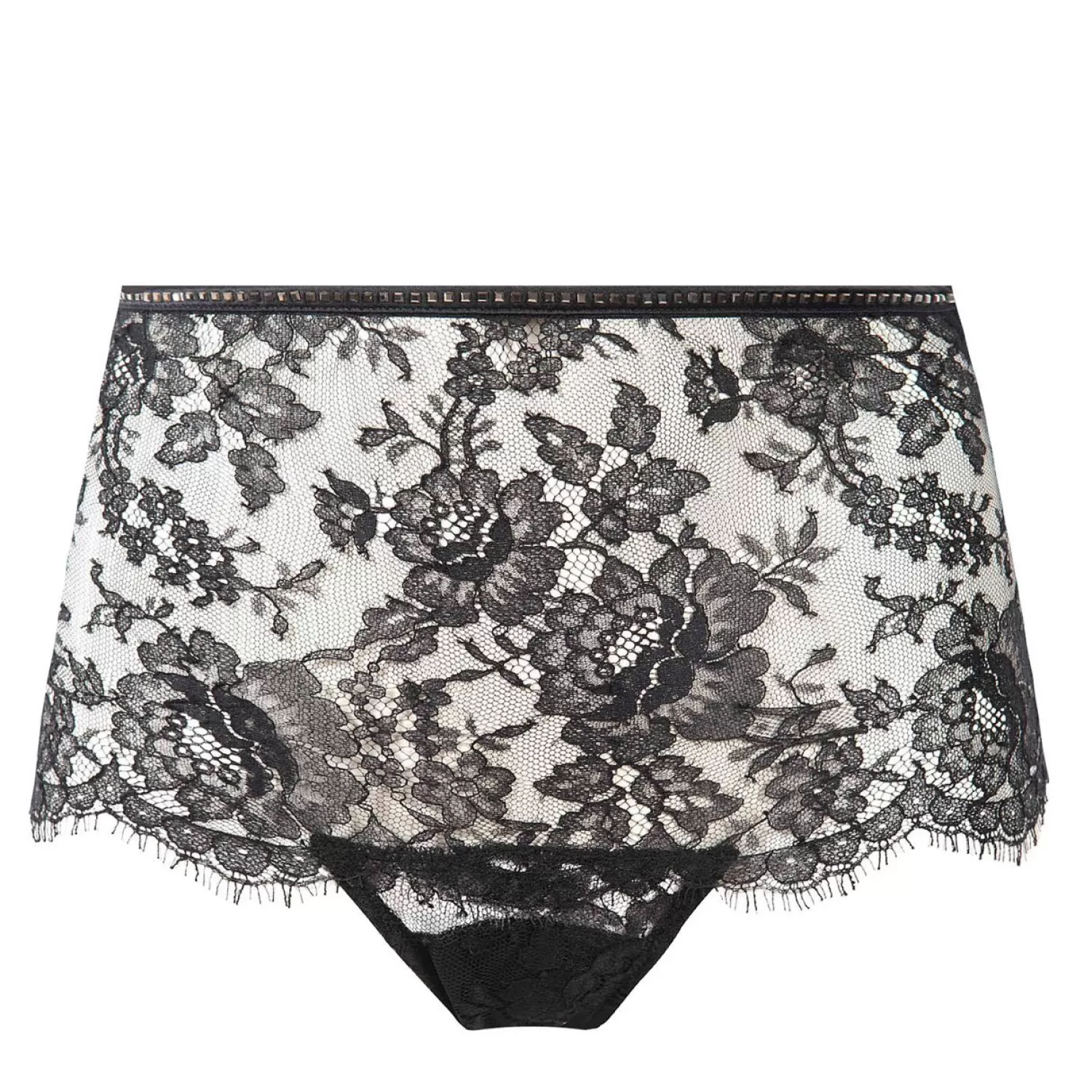 Femme Valery Culotte Haute-Culotte Haute En Dentelle