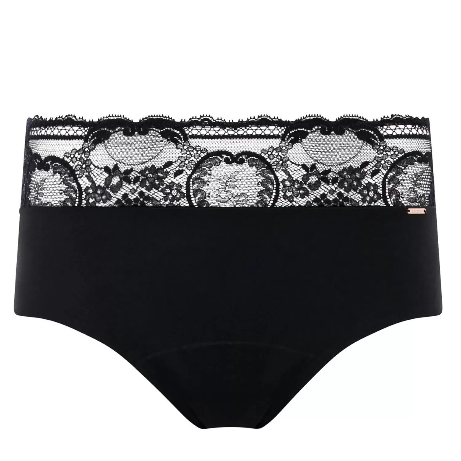 Femme Chantelle Culotte Haute-Culotte Haute Menstruelle Dentelle