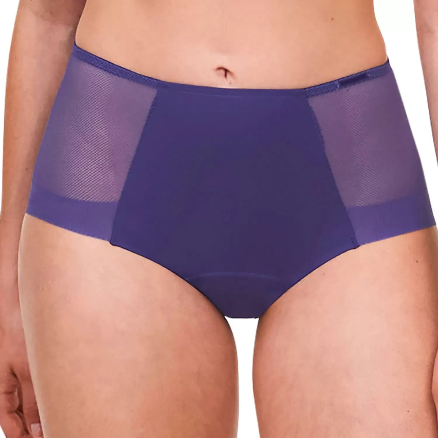 Femme Chantelle Culotte Haute-Culotte Haute Menstruelle Resille