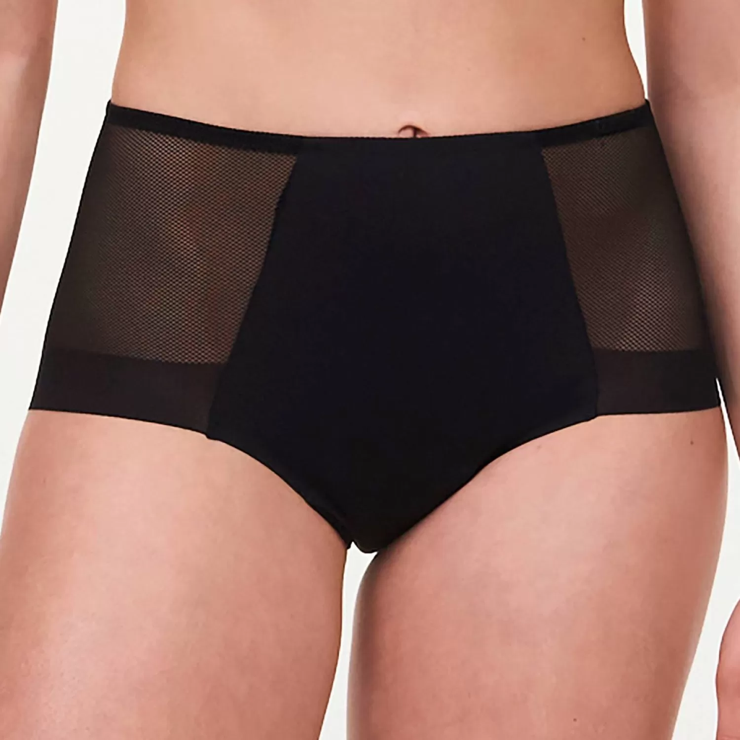 Femme Chantelle Culotte Haute-Culotte Haute Menstruelle Resille