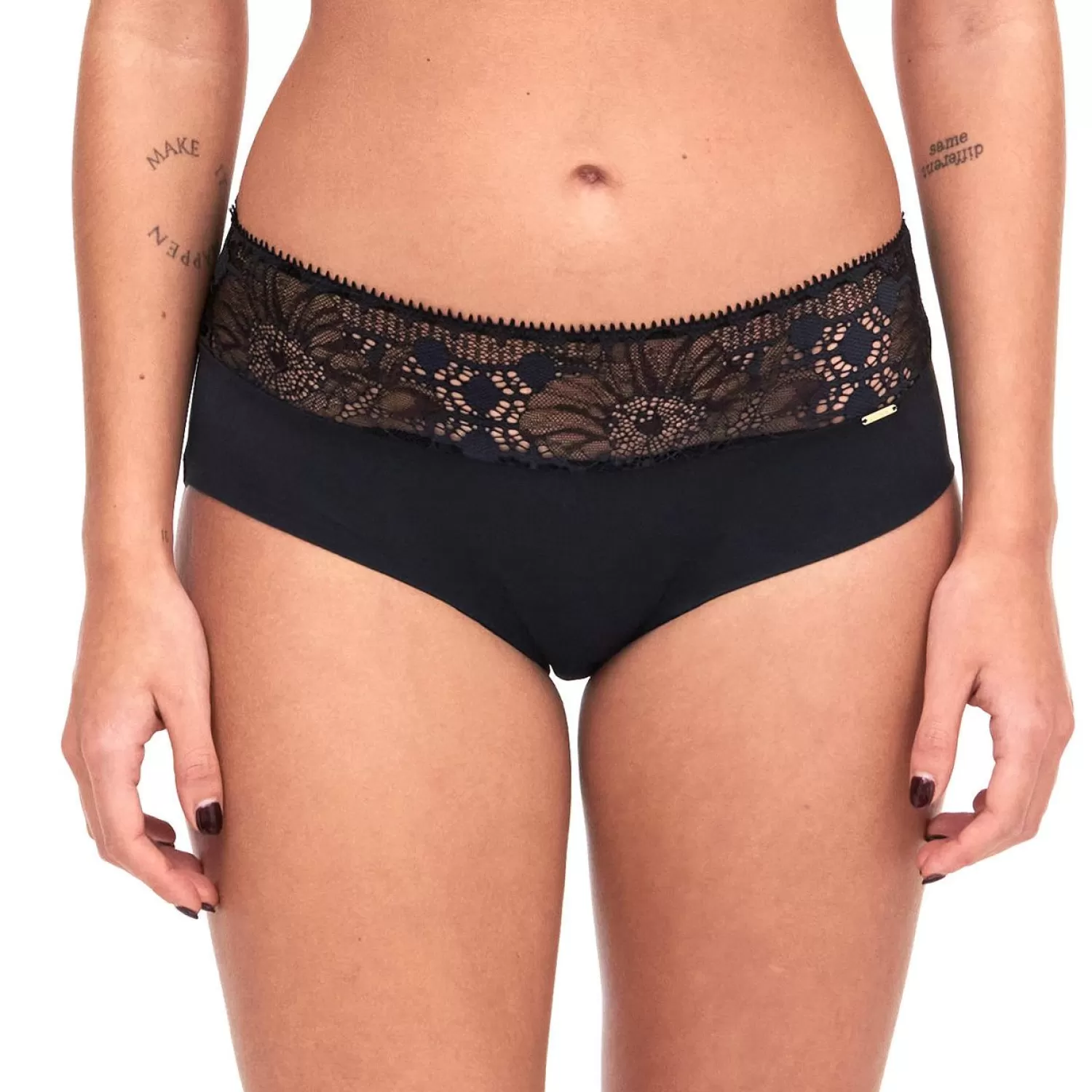 Femme Chantelle Culotte-Culotte Menstruelle Dentelle Florale