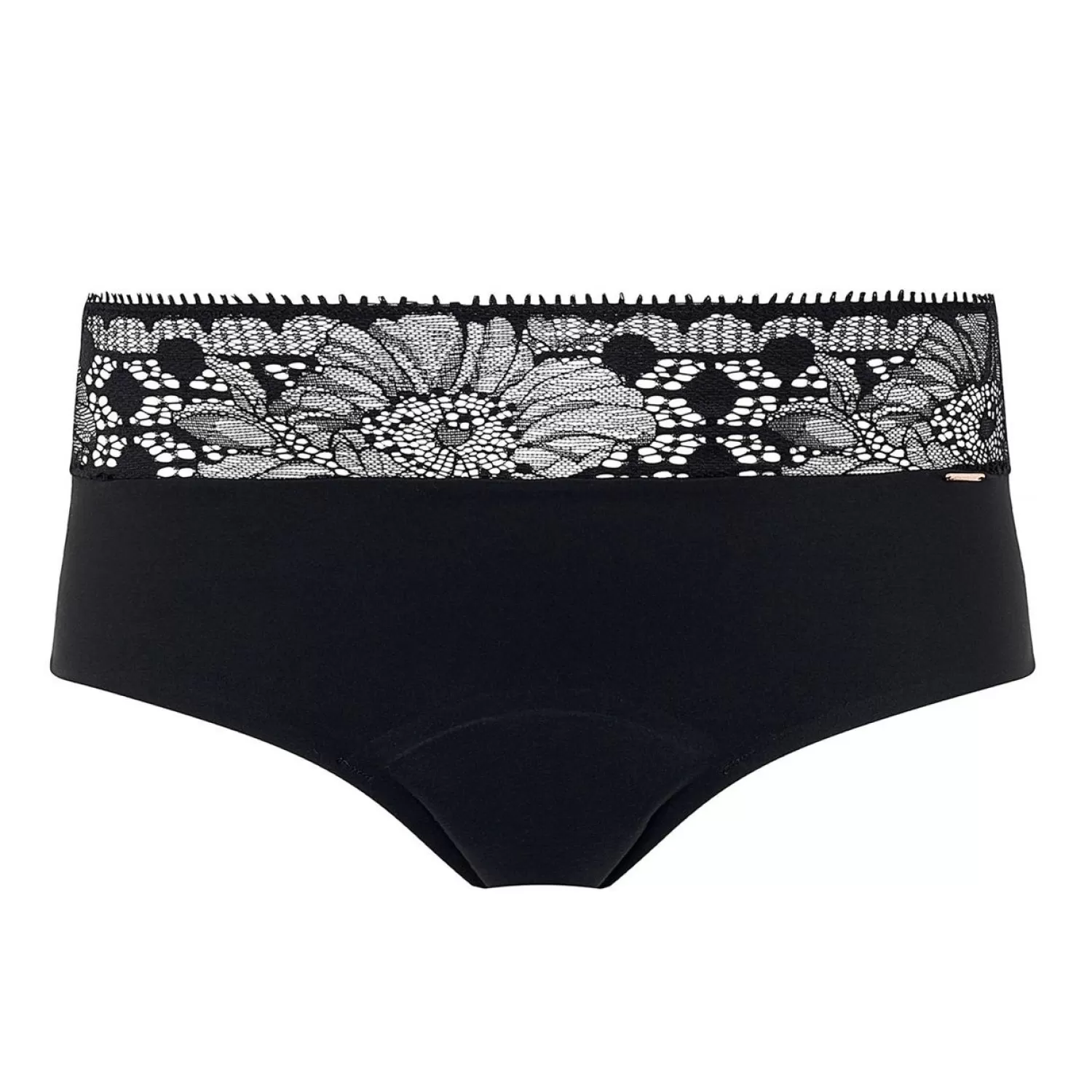 Femme Chantelle Culotte-Culotte Menstruelle Dentelle Florale