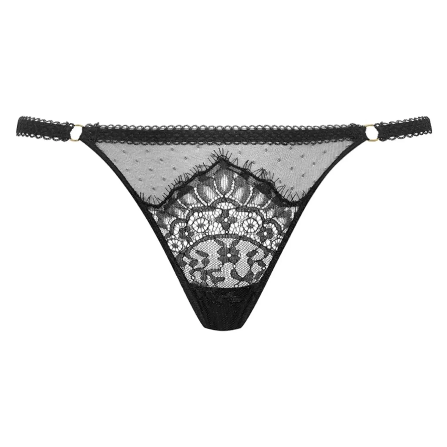 Femme Maison Close String-Mini-String En Dentelle