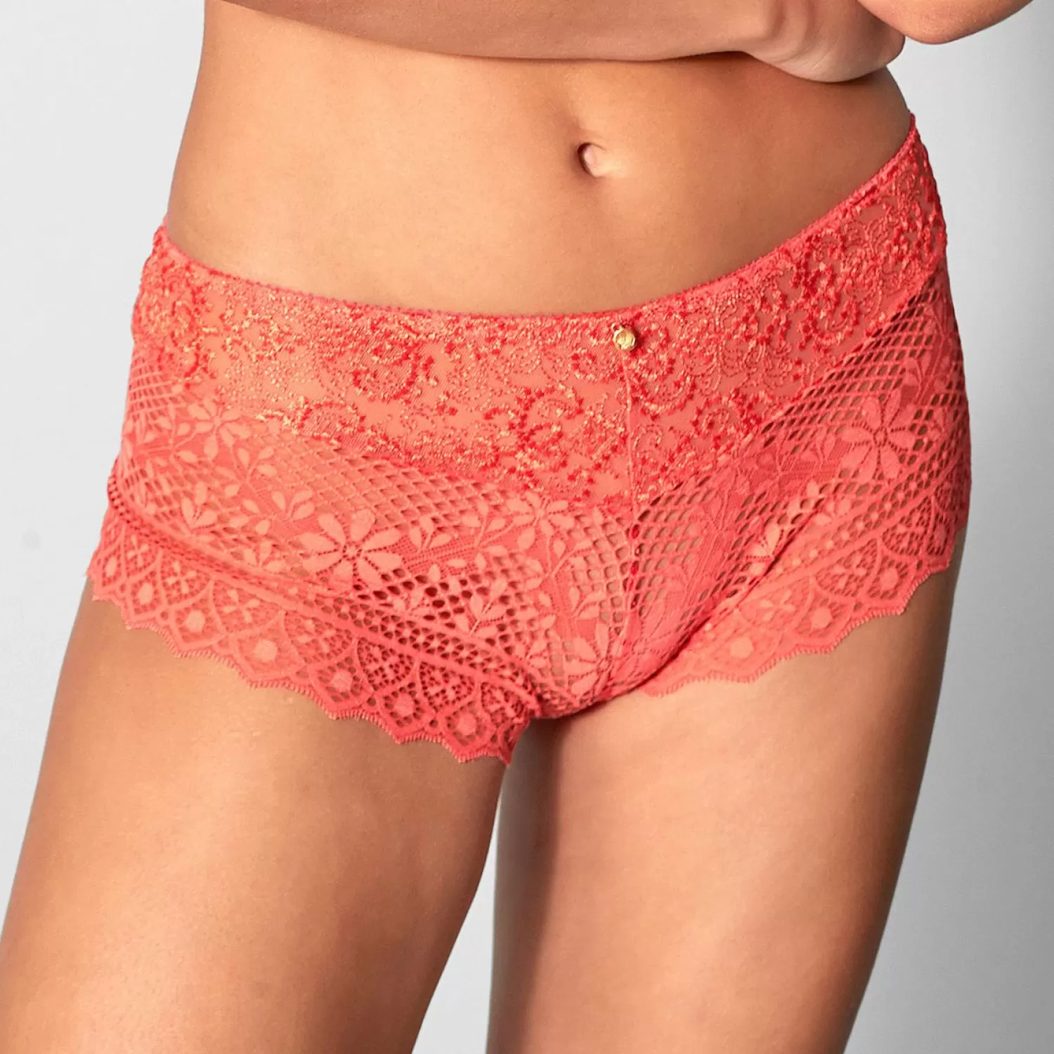 Femme Empreinte Shorty Et Boxer-Shorty