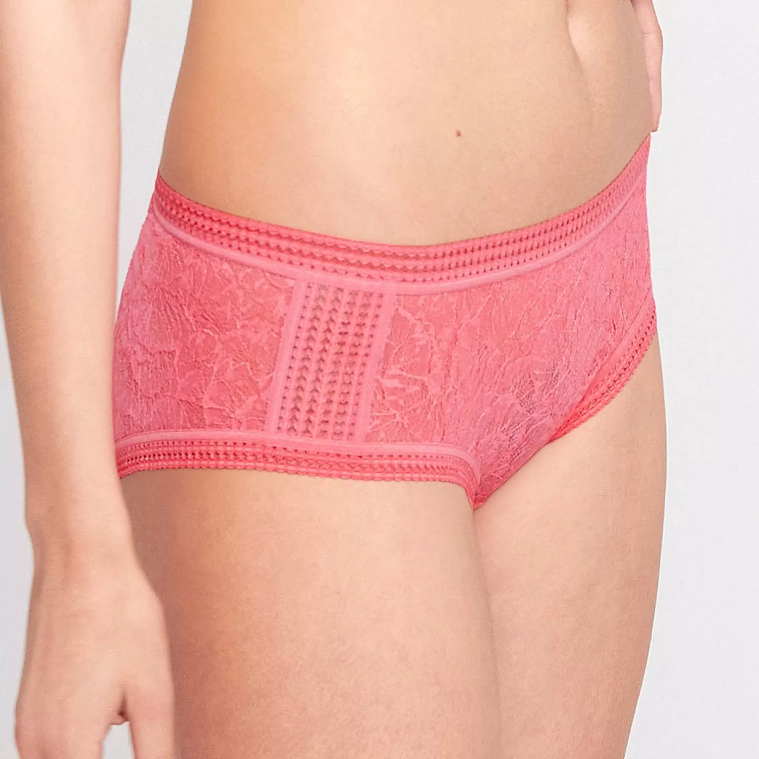 Femme LOU Shorty Et Boxer-Shorty En Dentelle