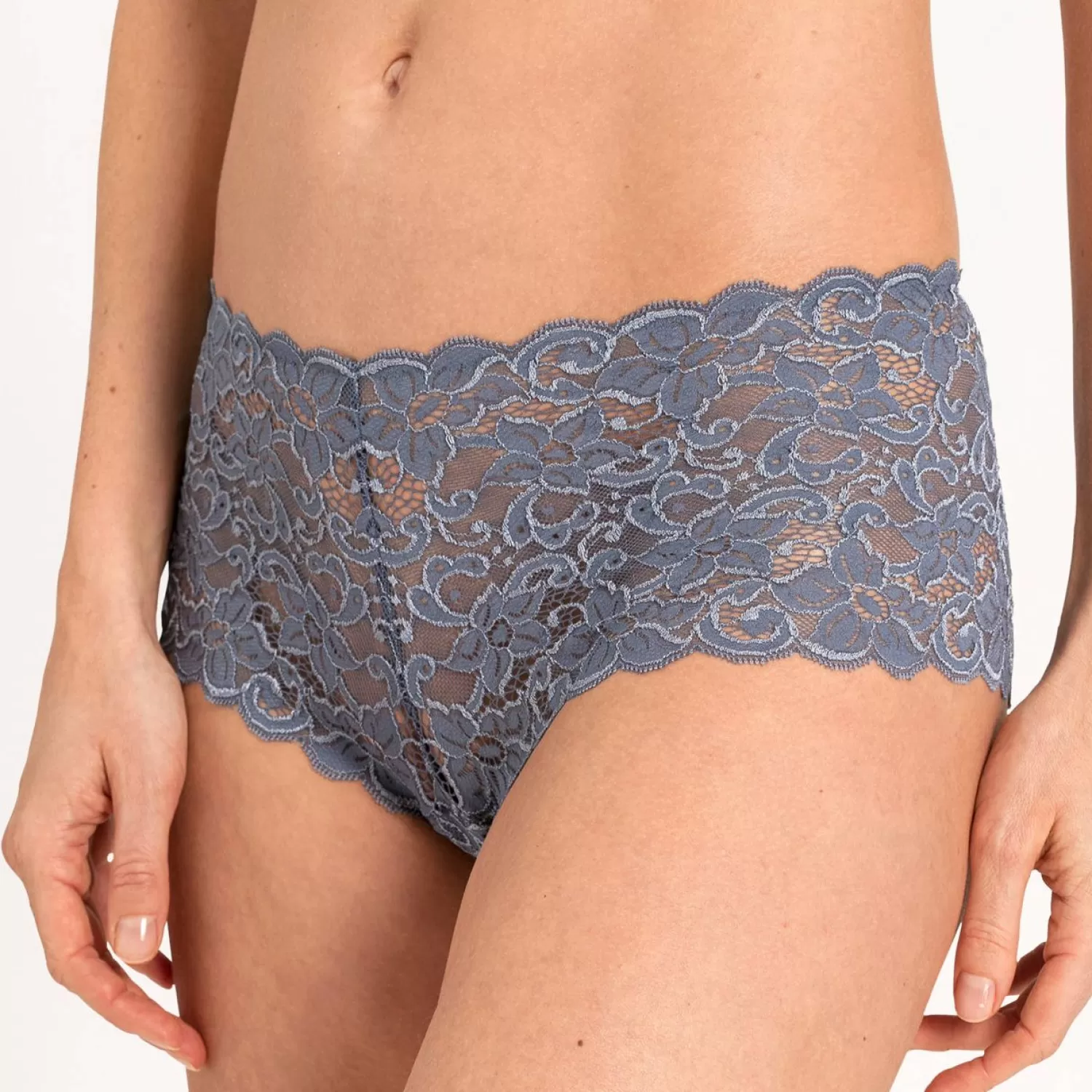 Femme Hanro Shorty Et Boxer-Shorty En Dentelle