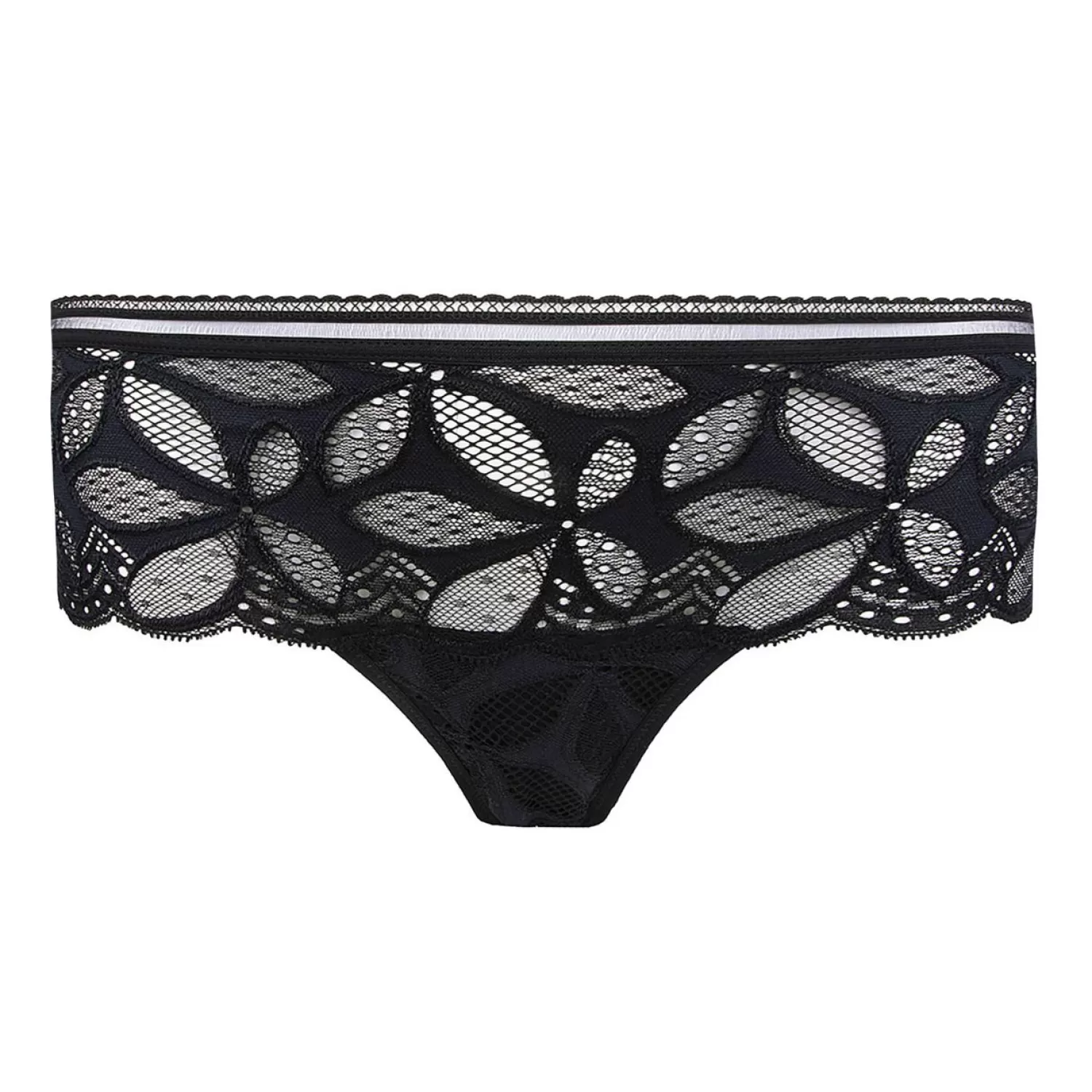 Femme Antigel Shorty Et Boxer-Shorty En Dentelle