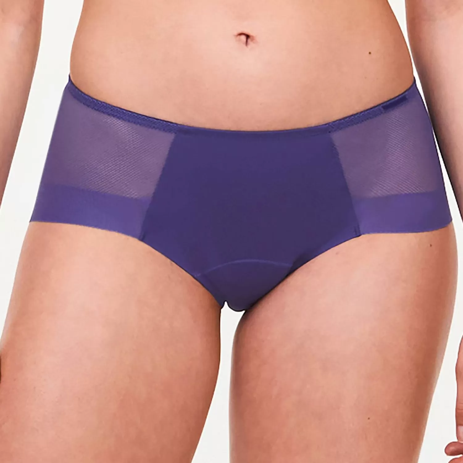 Femme Chantelle Shorty Et Boxer-Shorty Menstruel Resille