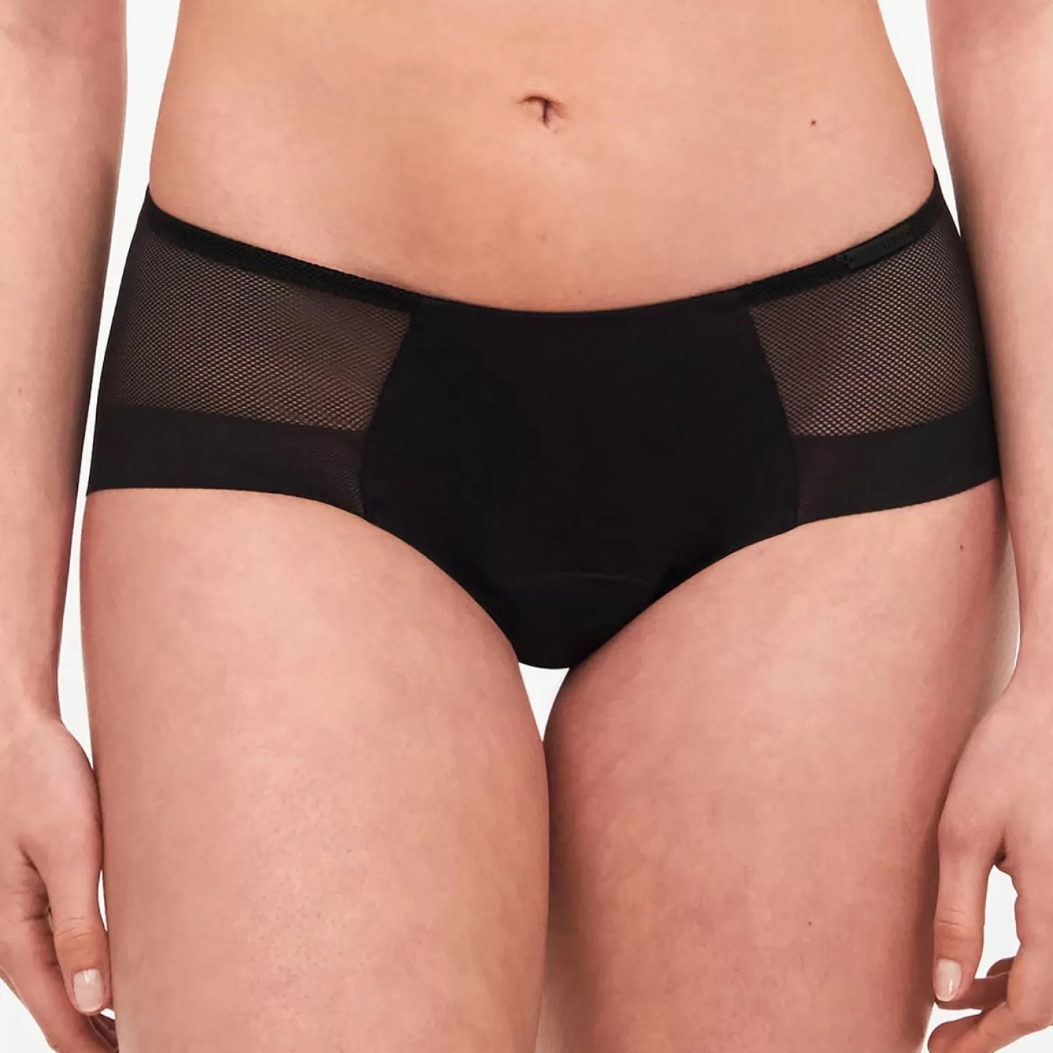 Femme Chantelle Shorty Et Boxer-Shorty Menstruel Resille