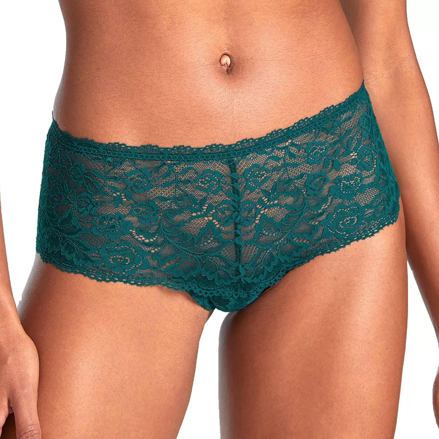 Femme Aubade Shorty Et Boxer-Shorty Saint-Tropez En Dentelle