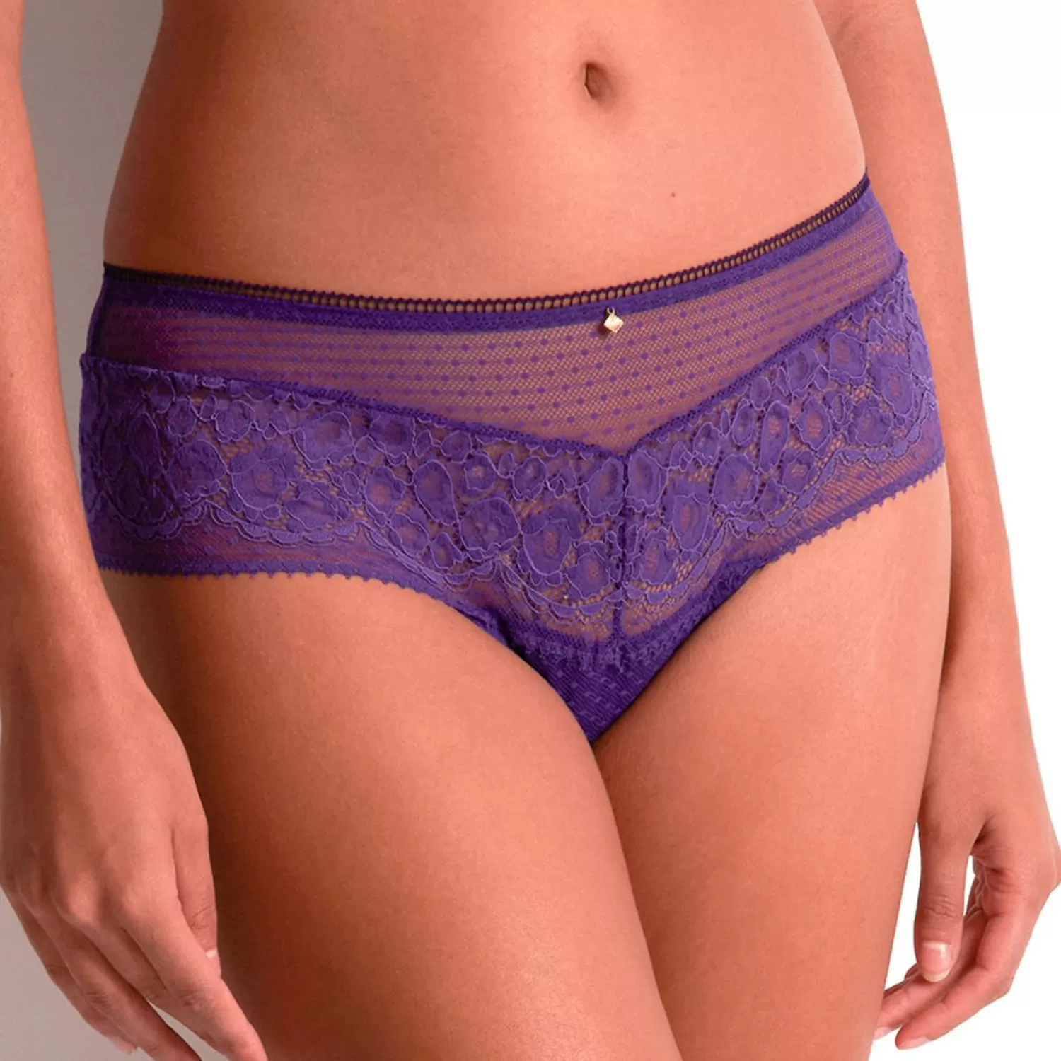 Femme Aubade Shorty Et Boxer-Shorty Saint-Tropez En Dentelle