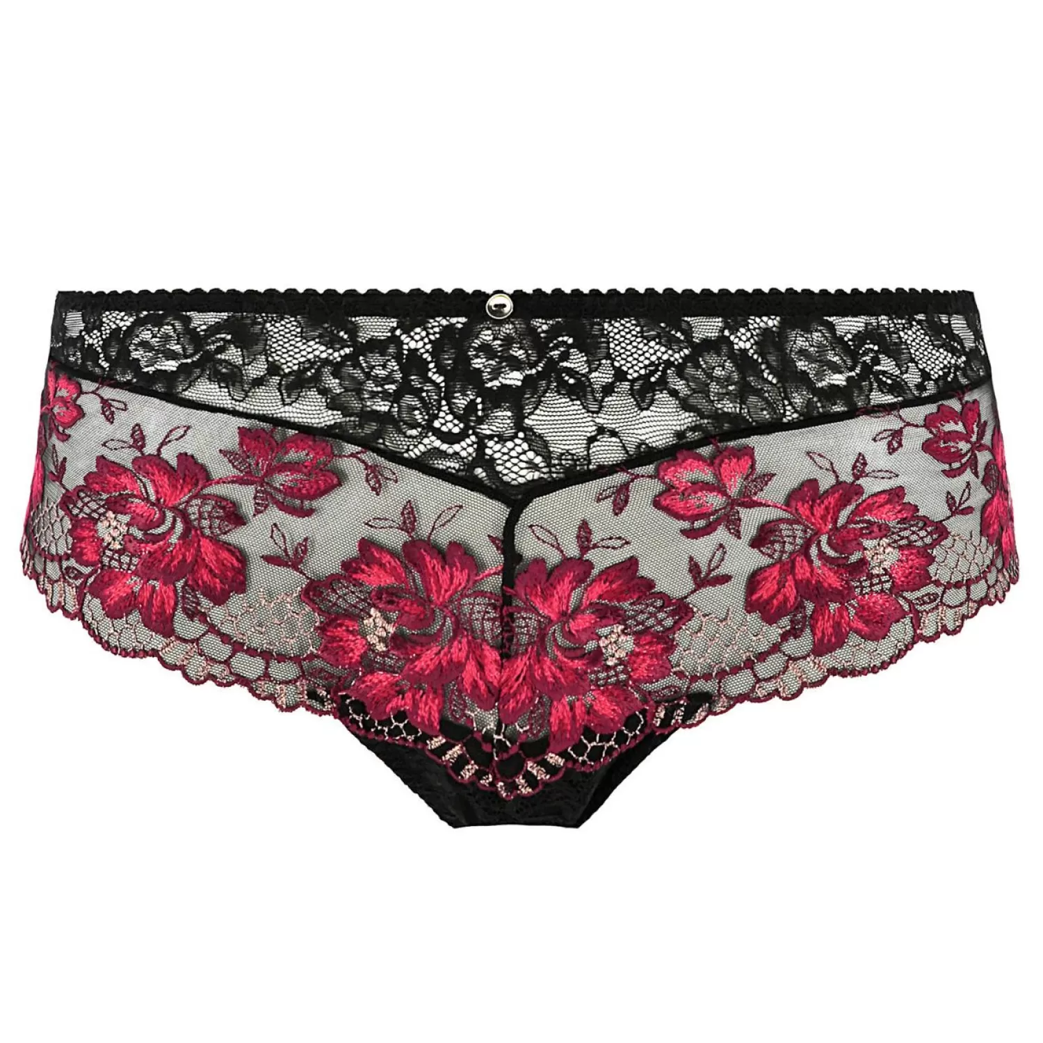 Femme Aubade Shorty Et Boxer-Shorty Saint-Tropez En Dentelle