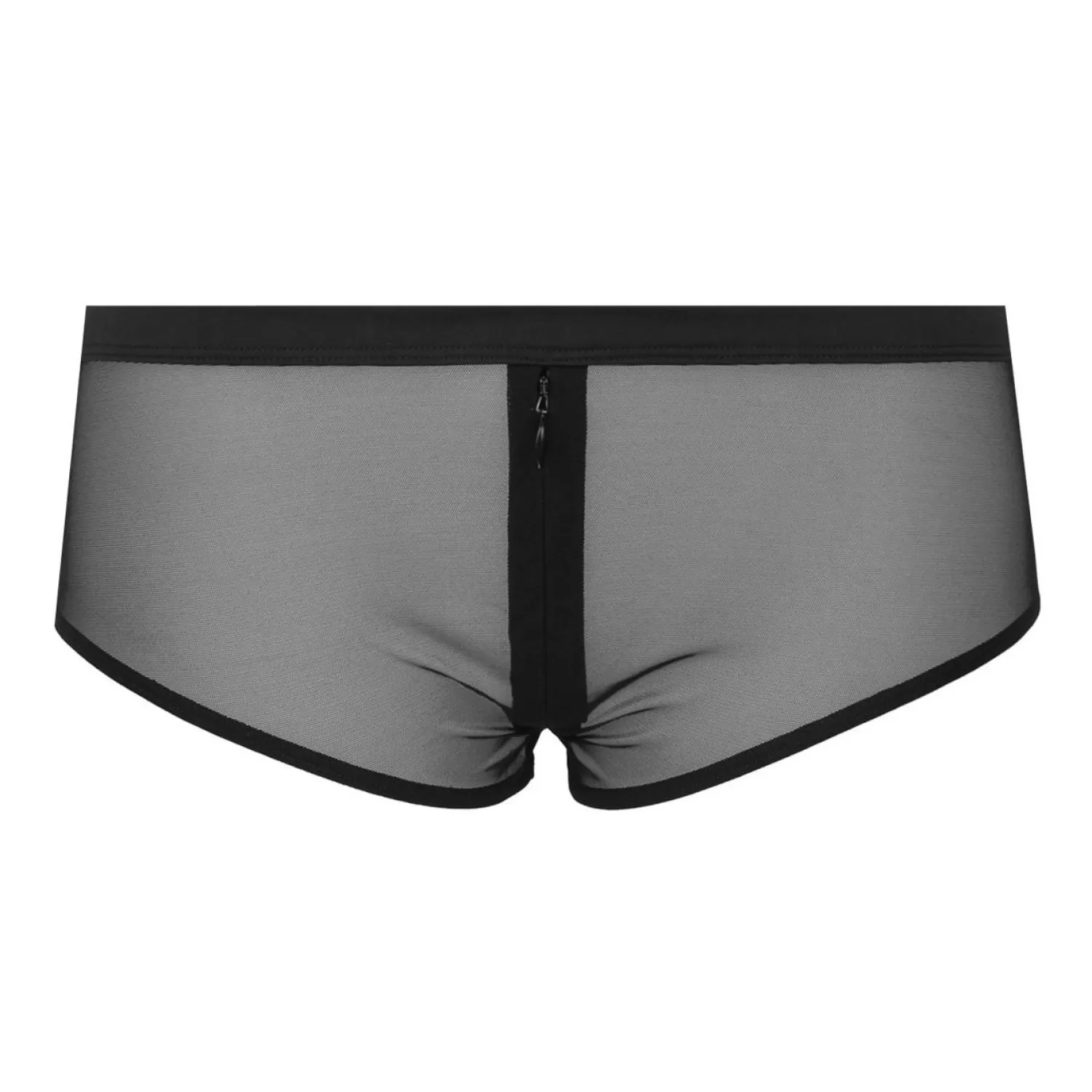 Femme Maison Close Shorty Et Boxer-Shorty Zippe