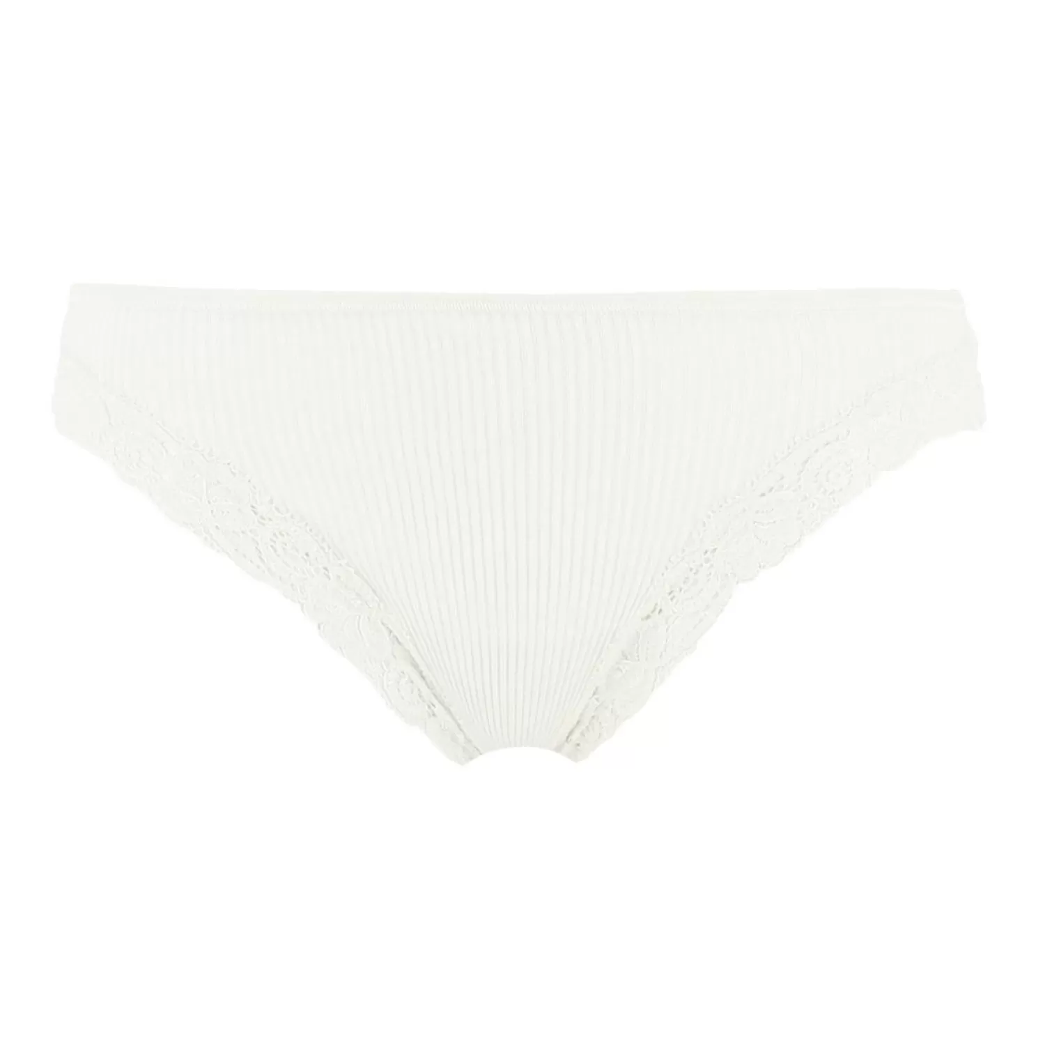 Femme Oscalito Slip-Slip Dentelle En Coton Fil D'Ecosse