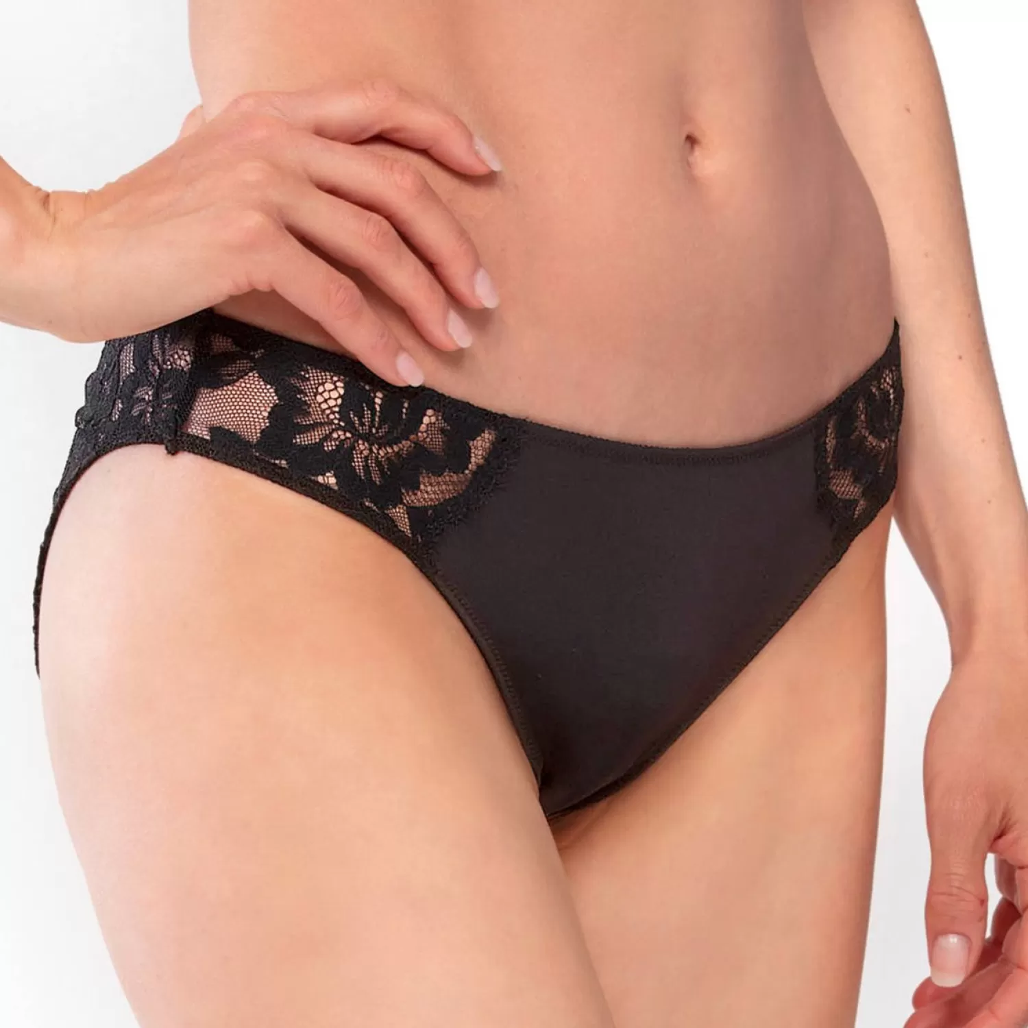 Femme Mey Slip-Slip En Dentelle