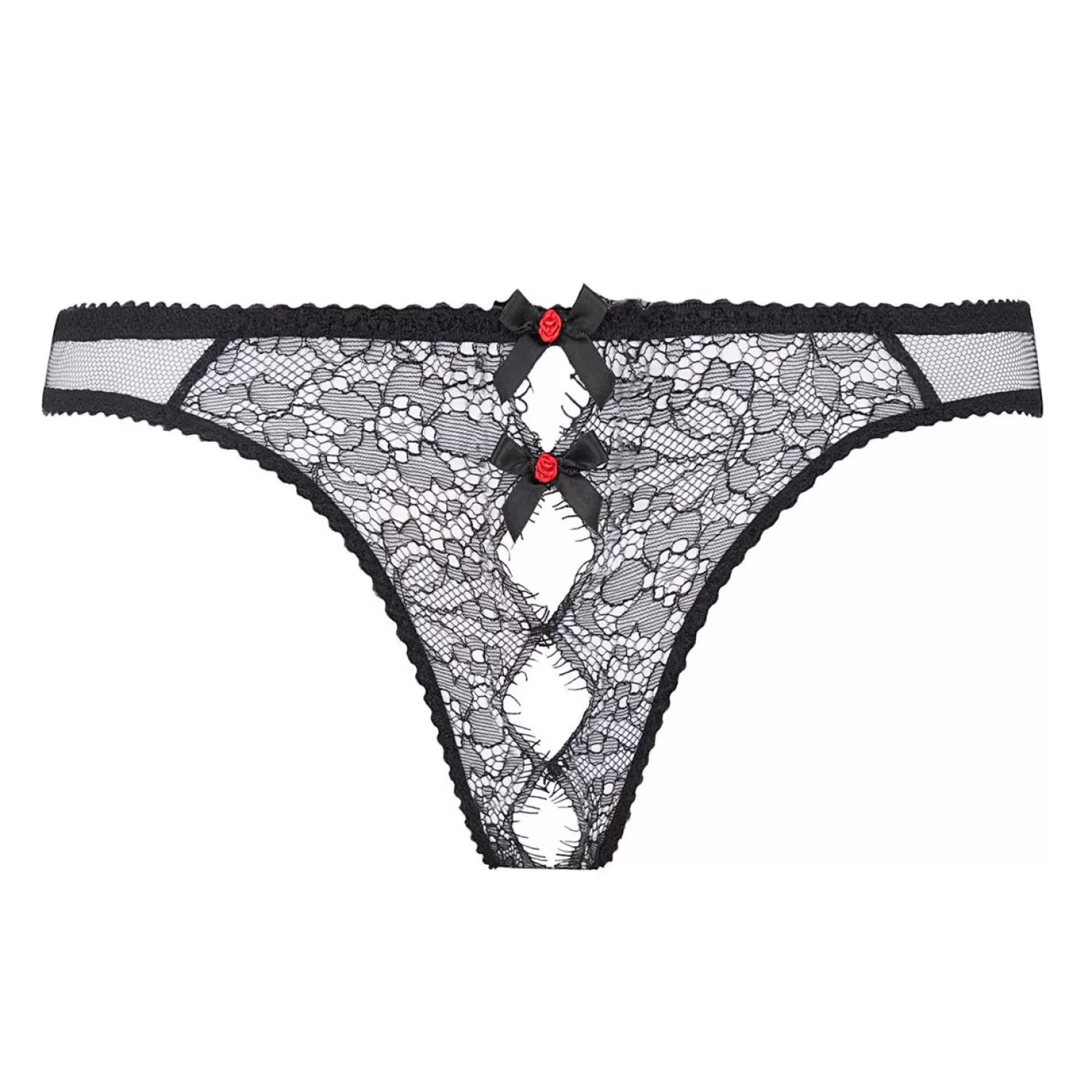 Femme Agent Provocateur Slip-Slip Ouvert En Dentelle