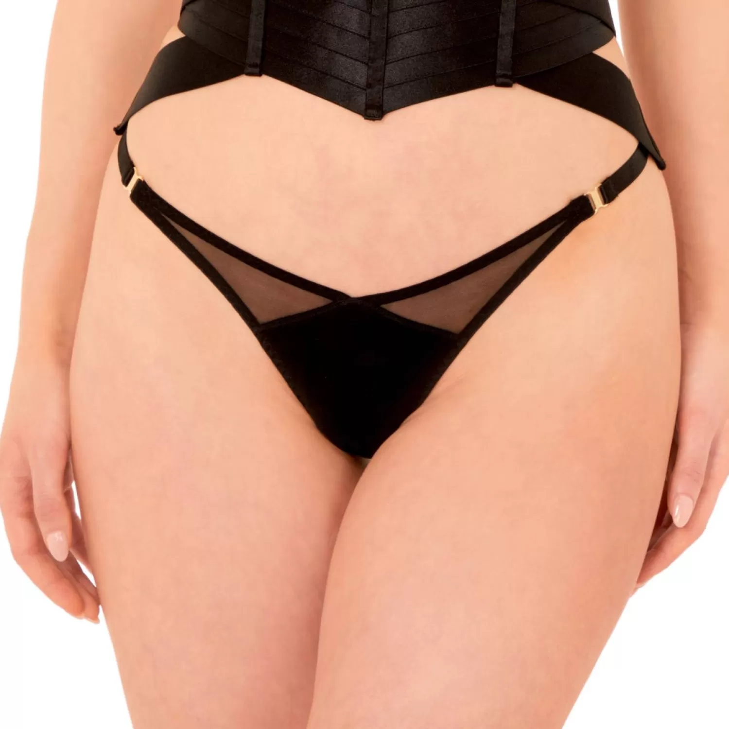 Femme Bordelle String-String