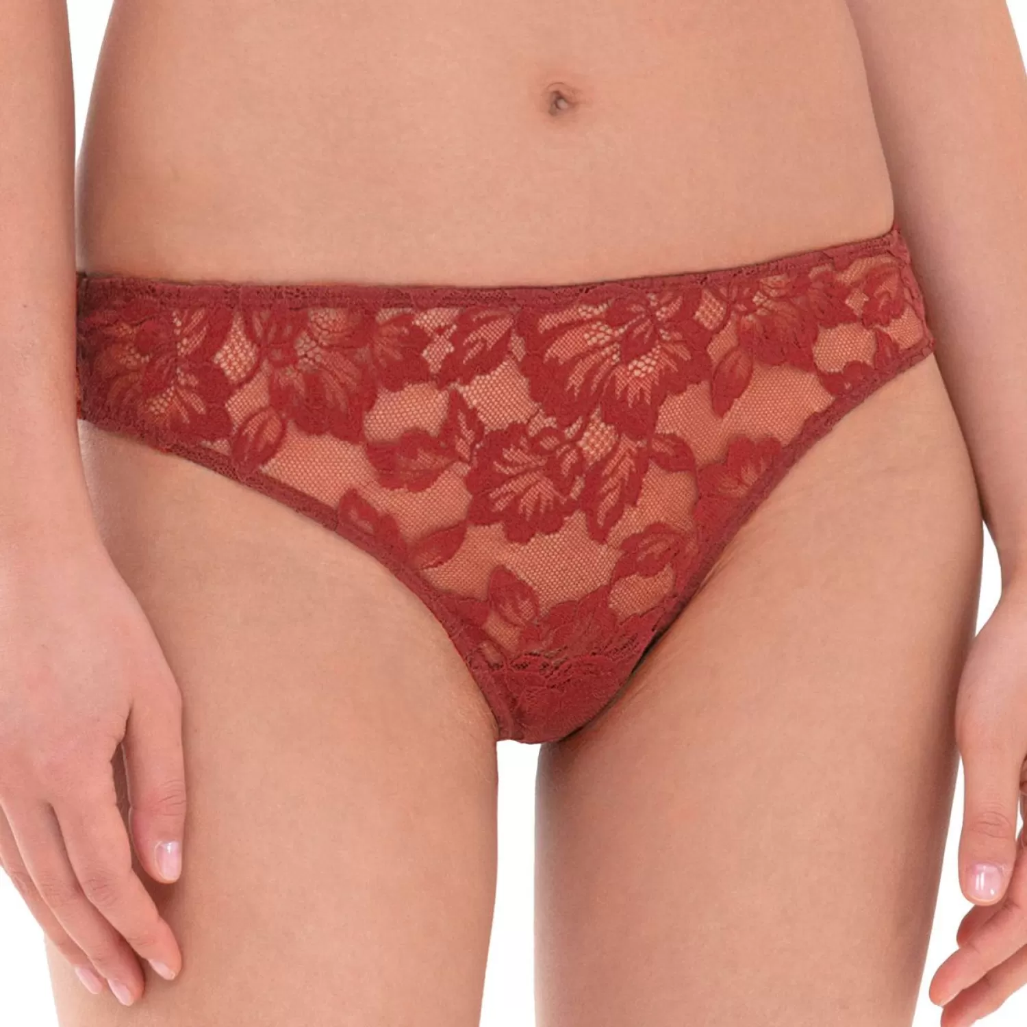 Femme Mey String-String En Dentelle