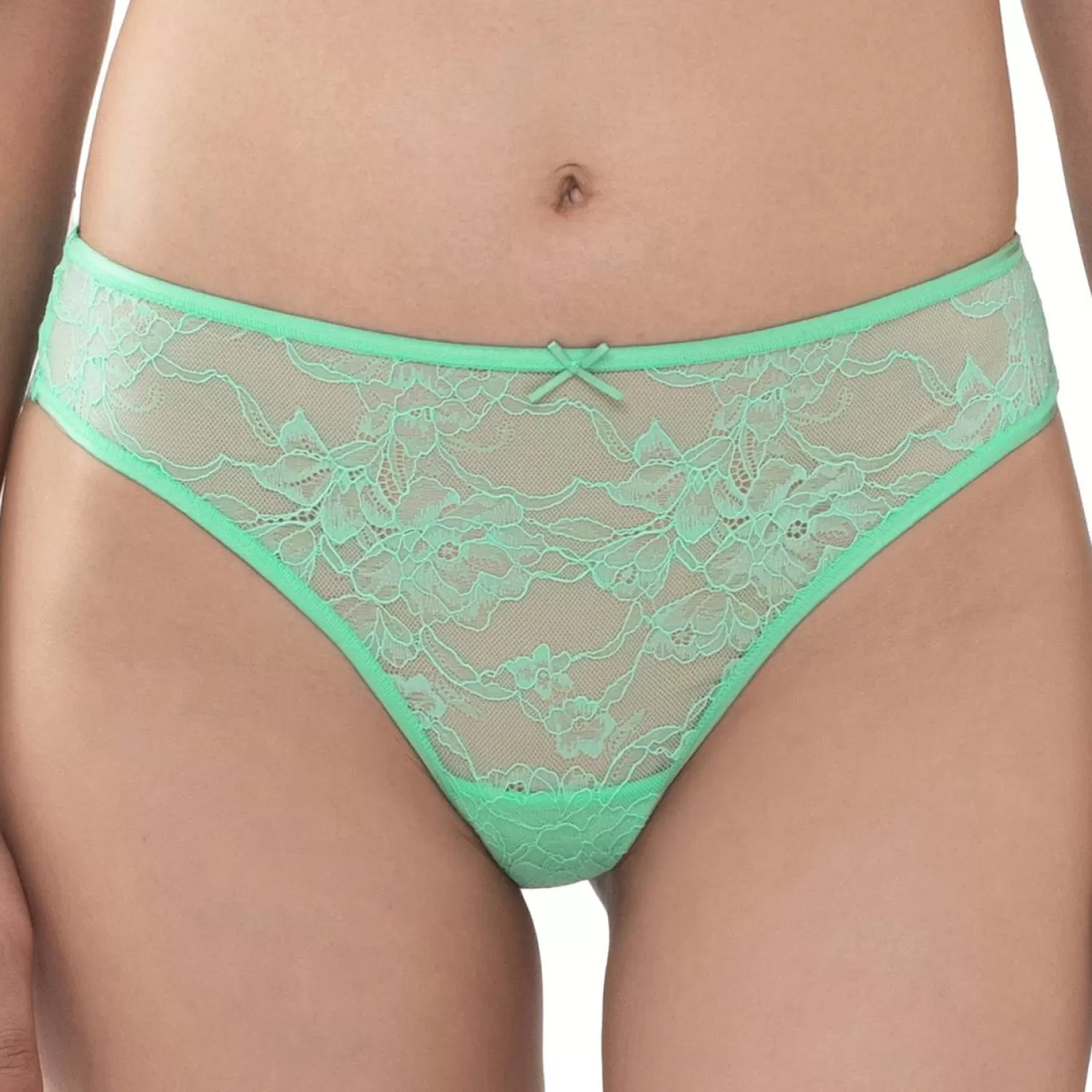 Femme Mey String-String En Dentelle