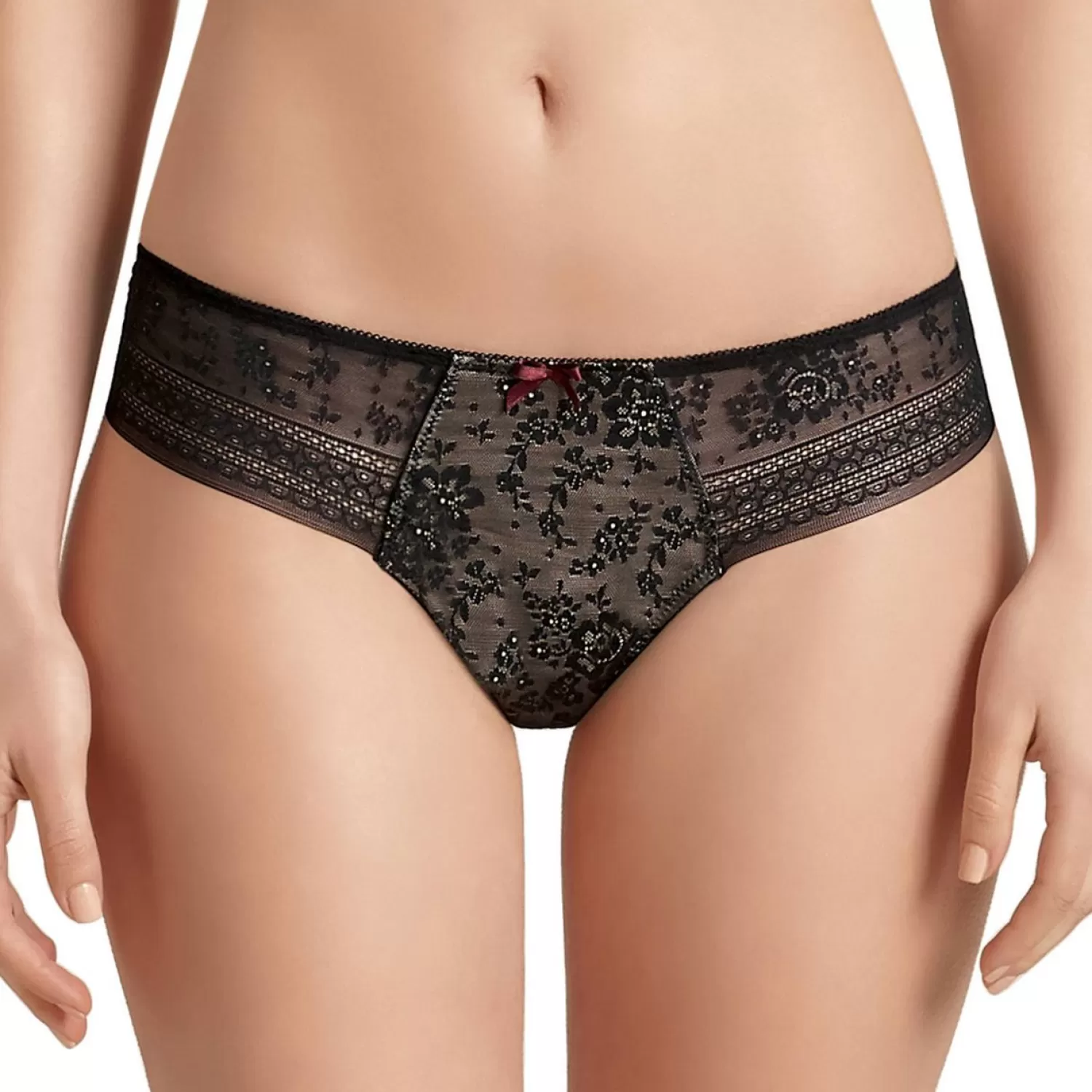 Femme Anita String-String Fleur Rosa Faia