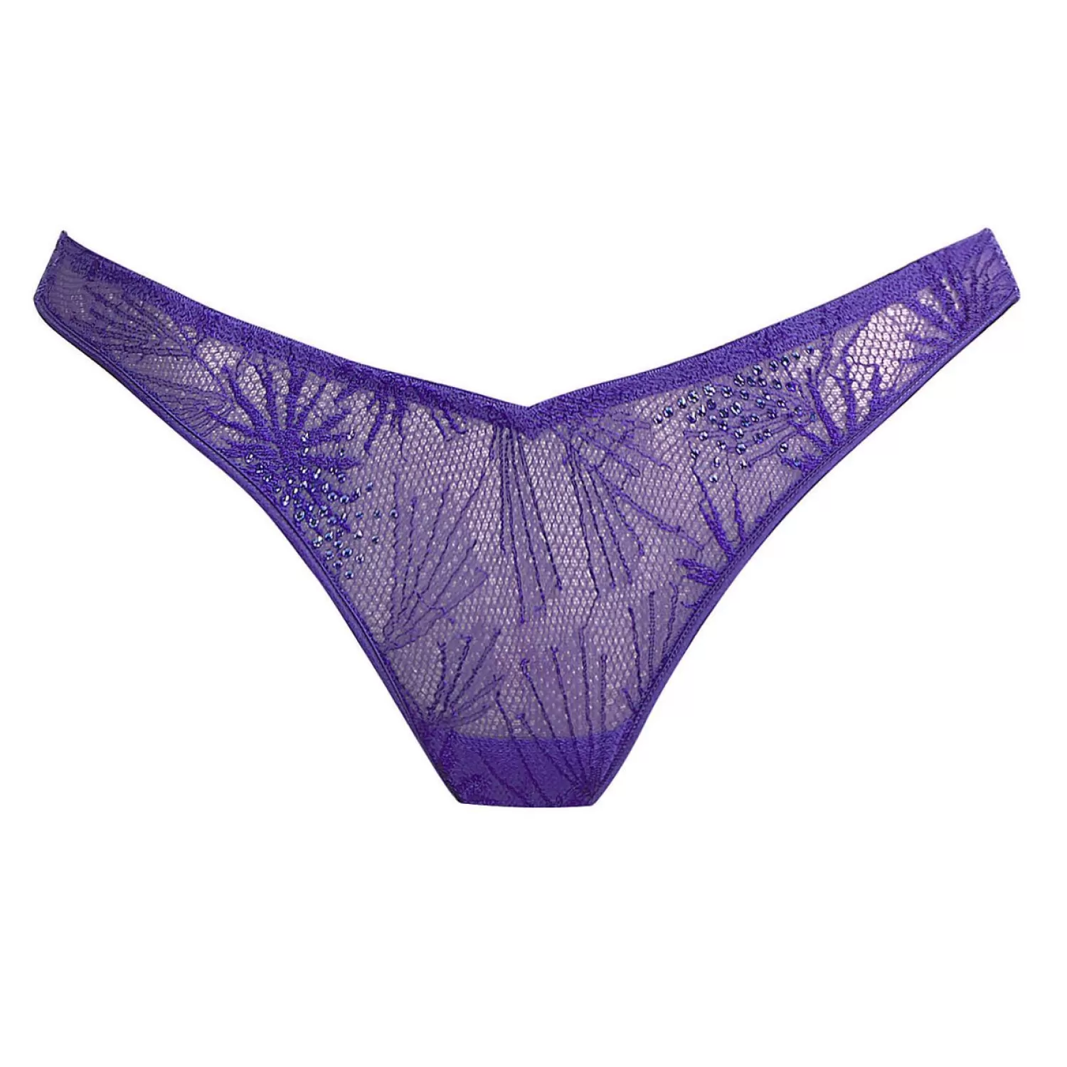 Femme Andres Sarda String-String Luxueux En Dentelle