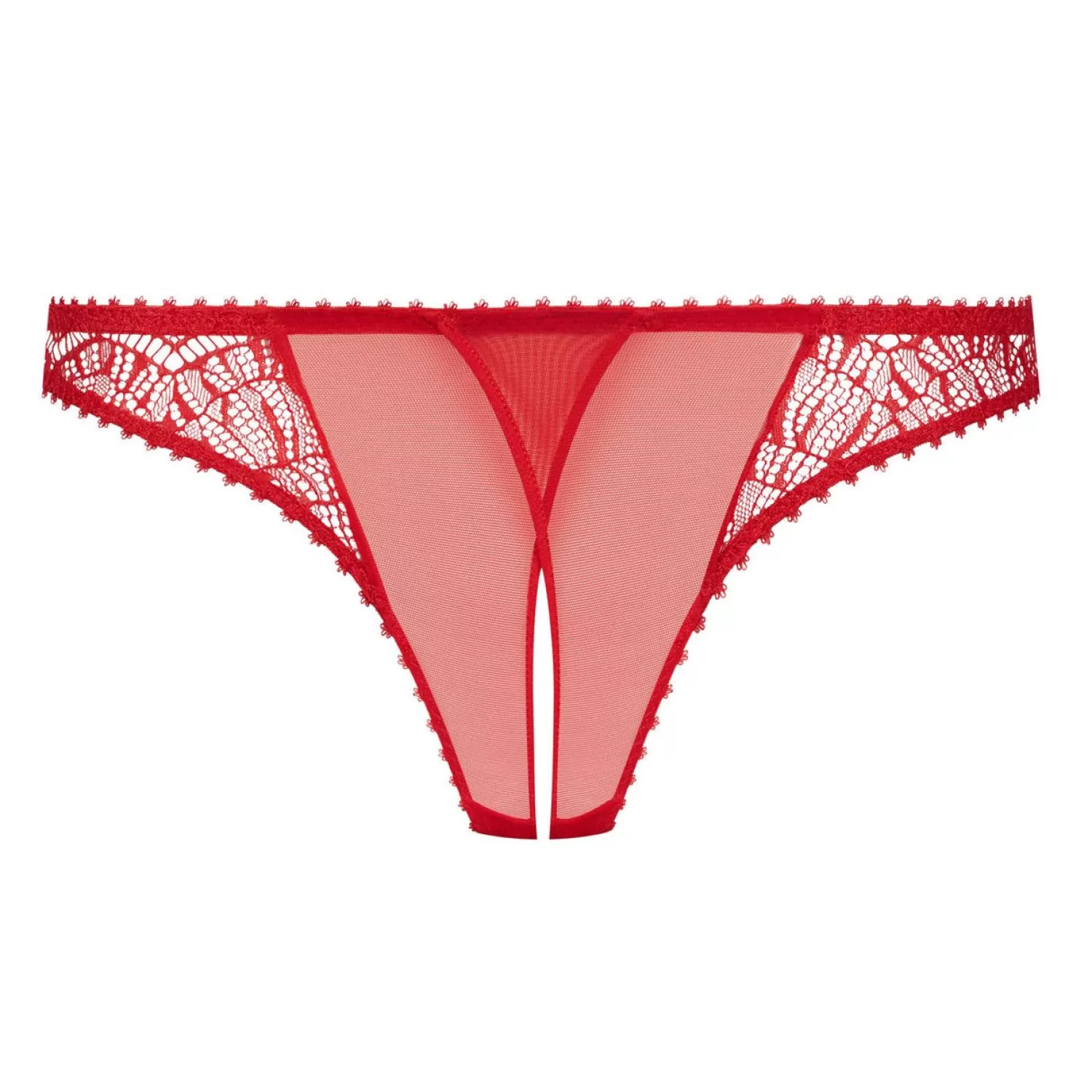 Femme Maison Close String-String Ouvert