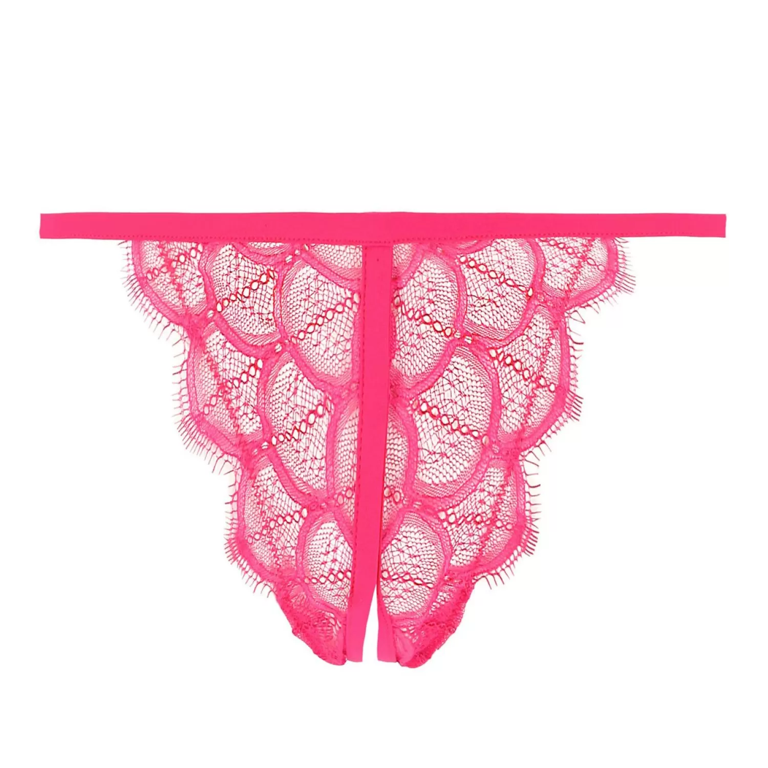 Femme Atelier Amour String-String Ouvert En Dentelle